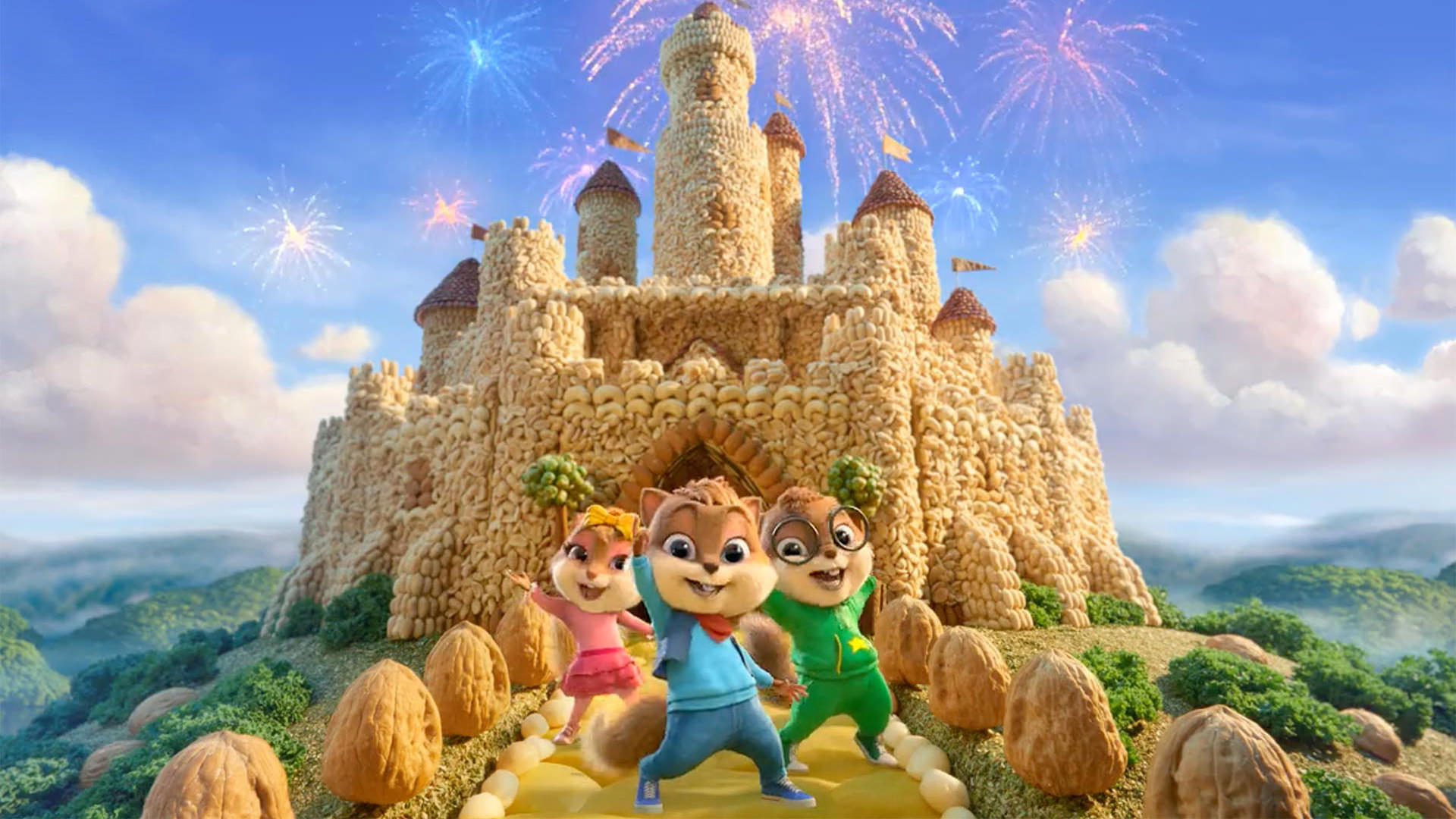 Three Squirrels Carl Warner